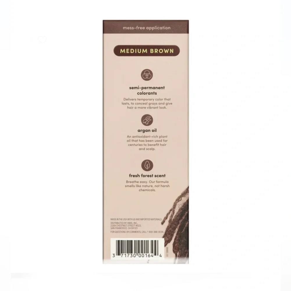 Hims 2pack medium brown Hair Color and conditioner for men 5 fl oz brand new